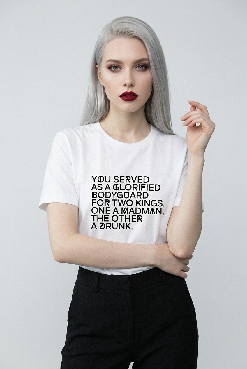 YOU SERVED AS A GLORIFIED
