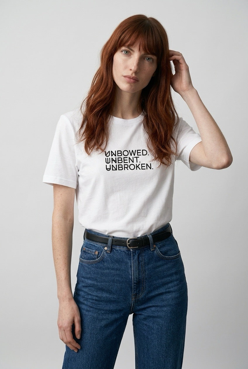 UNBOWED. UNBENT. UNBROKEN.